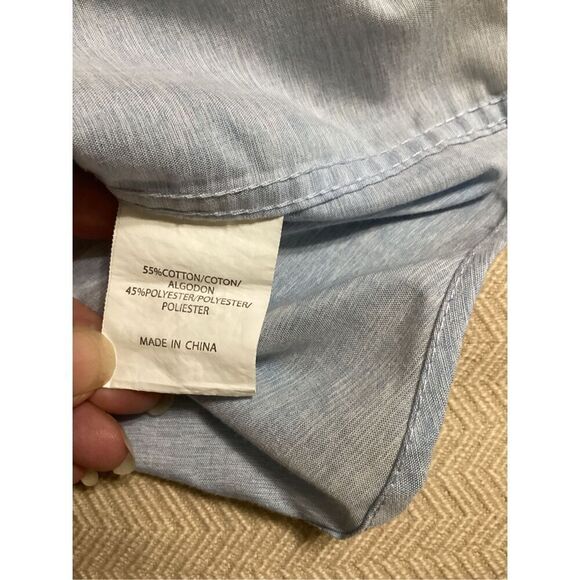 Molokai Surf Co Mens Button Down Chambray Shirt L - Picture 7 of 8